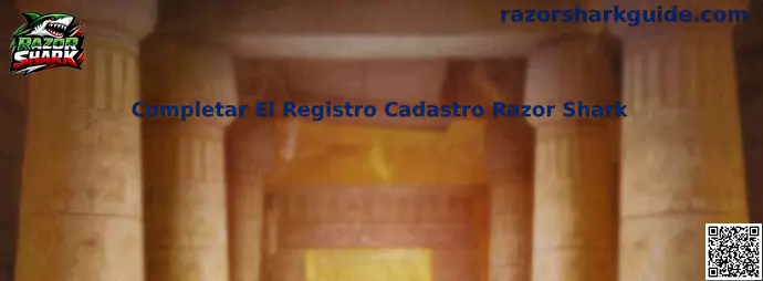 Completar El Registro Cadastro Razor Shark