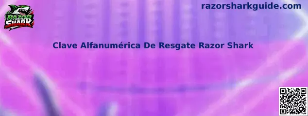 Clave Alfanumérica De Resgate Razor Shark