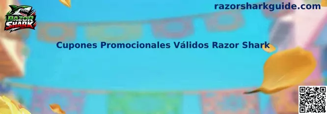 Cupones Promocionales Válidos Razor Shark