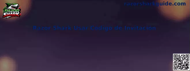 Razor Shark Usar Código de Invitación